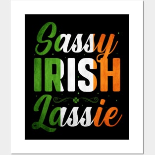 Sassy Irish Lassie Posters and Art